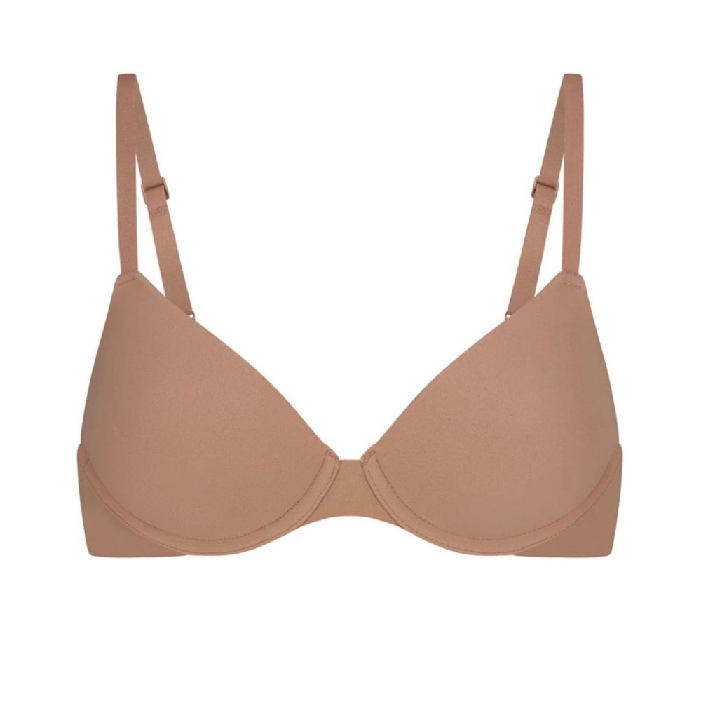 NWT SKIMS Fits Everybody‎ T-Shirt Bra in Sienna Size 32C